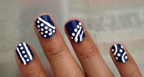 easy-nail-art-ideas-for-beginners-99-2 Idei ușoare de unghii pentru începători