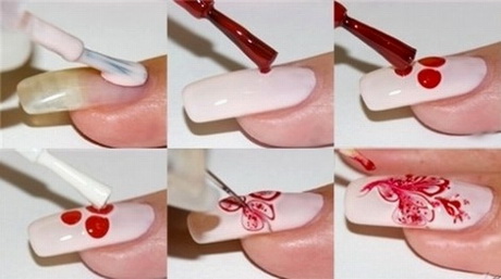 easy-nail-designs-for-beginners-at-home-14 Modele ușoare de unghii pentru începători acasă