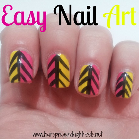easy-summer-nail-art-37-17 Ușor de vară nail art