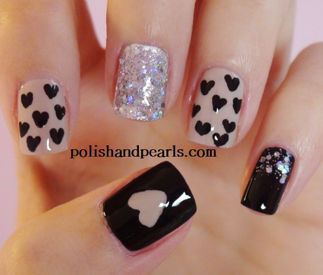 easy-valentine-nail-art-19-15 Easy valentine nail art