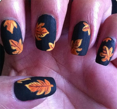 fall-nail-ideas-15-20 Idei de unghii de toamna