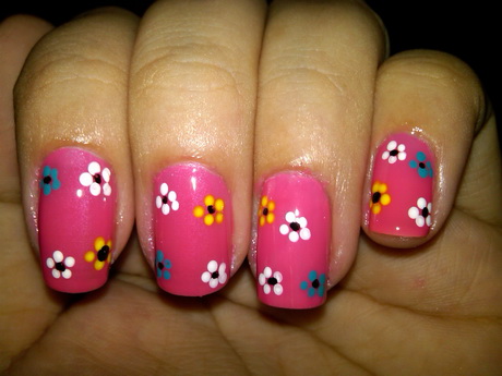 flower-nail-designs-04-13 Modele de unghii de flori