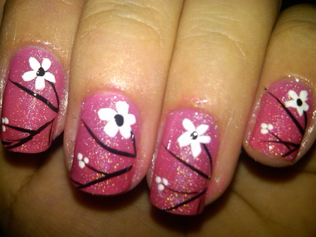 flowers-nails-design-59-9 Flori unghii design