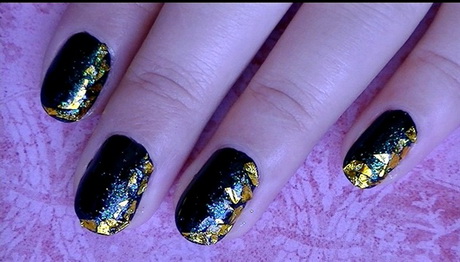 foil-nail-art-designs-61-4 Folie de unghii modele de arta