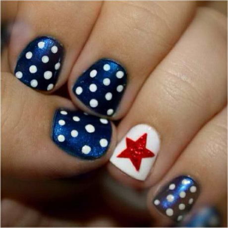 fourth-of-july-nail-designs-95-20 A patra din iulie modele de unghii