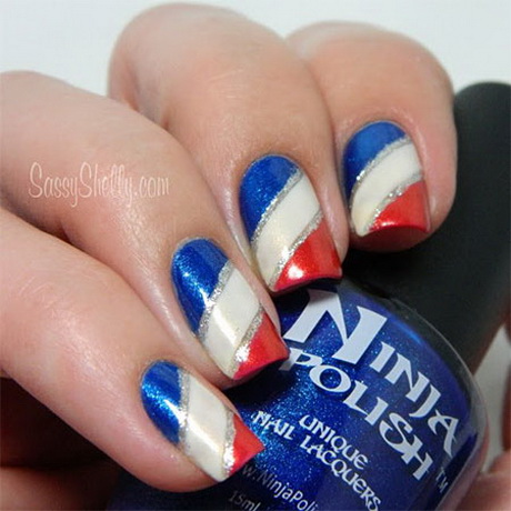 fourth-of-july-nail-designs-95-9 A patra din iulie modele de unghii