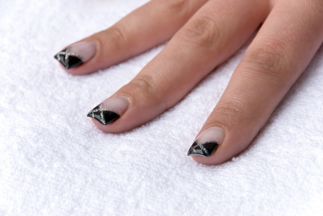 french-manicure-nail-design-54-14 Manichiură franceză design de unghii