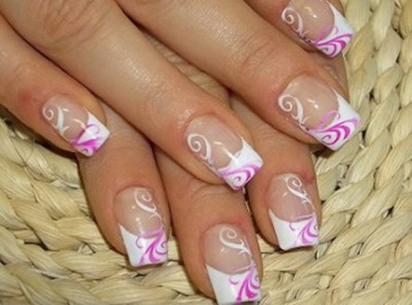 french-manicure-nail-design-54-20 Manichiură franceză design de unghii