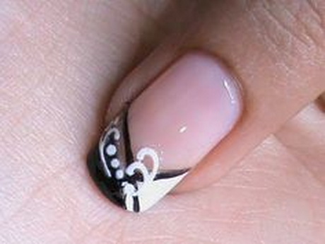 french-manicure-nail-design-54-5 Manichiură franceză design de unghii