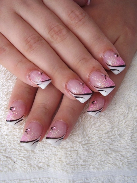 french-nails-design-05 Designul unghiilor franceze