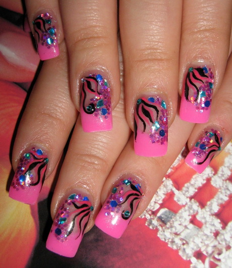 girly-nail-designs-88 Modele de unghii Girly