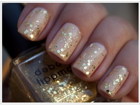 gold-nail-art-designs-82-10 Modele de unghii de aur