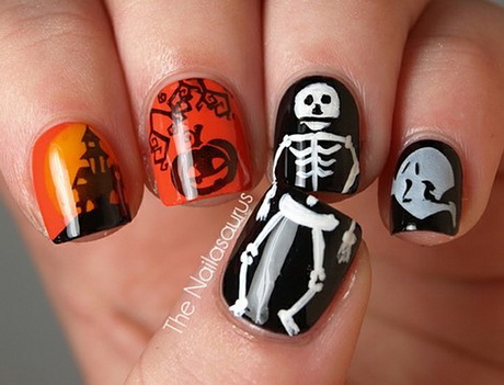 halloween-nail-art-design-19-6 Halloween nail art design