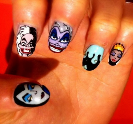 halloween-nail-art-designs-11-18 Modele de unghii de Halloween