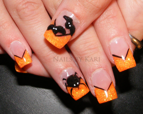 halloween-nail-design-95 Design de unghii de Halloween