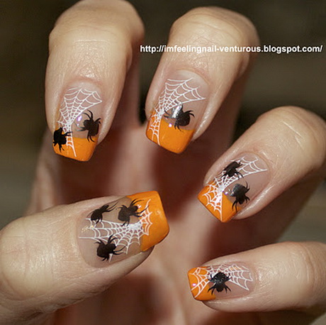 halloween-nails-design-28-6 Design de unghii de Halloween