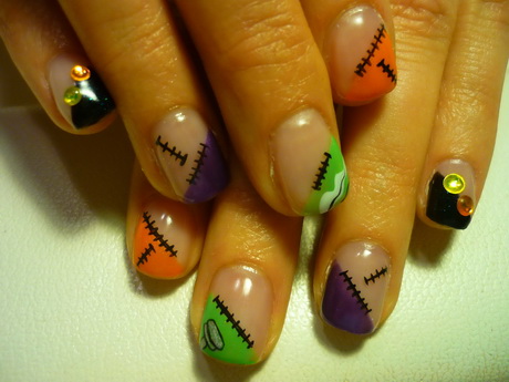 halloween-nails-designs-55-6 Modele de unghii de Halloween