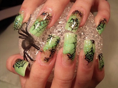 halloween-nails-designs-55-9 Modele de unghii de Halloween