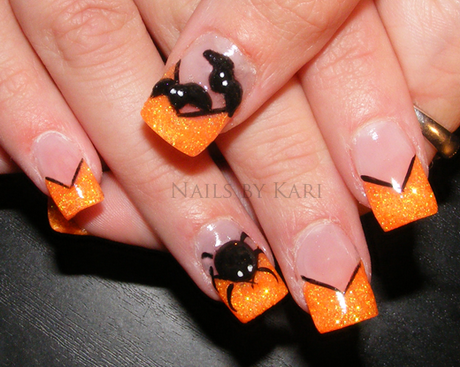 halloween-nails-designs-55 Modele de unghii de Halloween