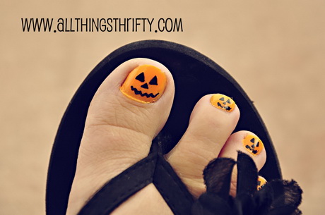 halloween-toe-nail-designs-78-6 Halloween toe unghii modele