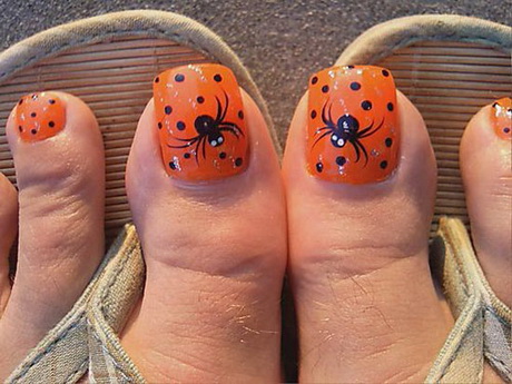 halloween-toe-nail-designs-78 Halloween toe unghii modele