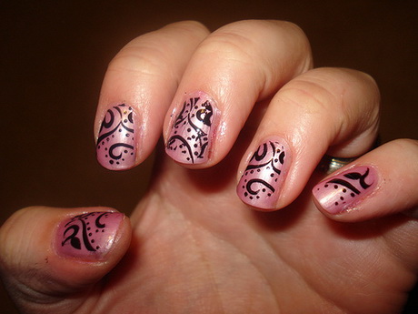 Konad stamping nail art