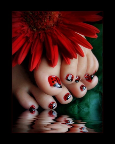 ladybug-nail-art-17-2 Ladybug nail art
