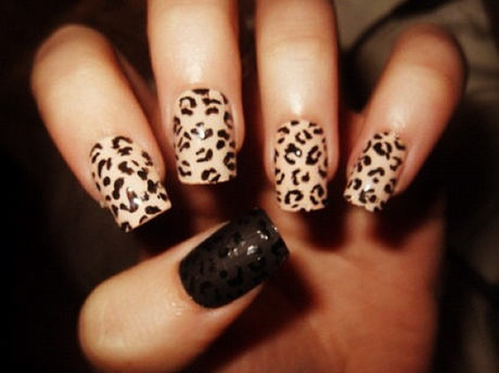 leopard-print-nail-design-01 Design de unghii cu imprimeu Leopard