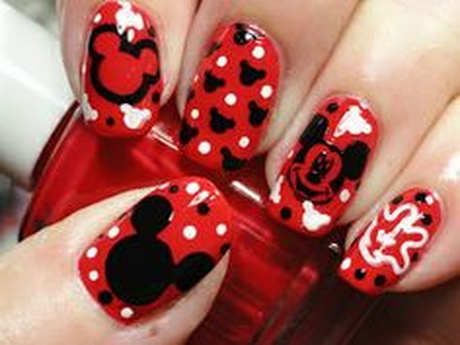 mickey-mouse-nail-designs-99-6 Mickey mouse modele de unghii