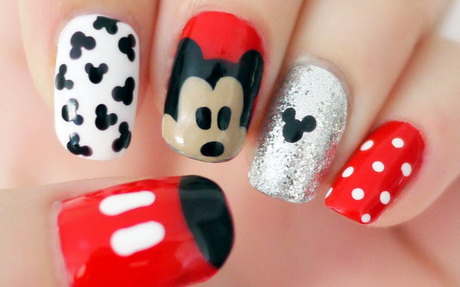 mickey-mouse-nail-designs-99-7 Mickey mouse modele de unghii