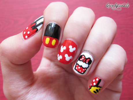 mickey-mouse-nail-designs-99 Mickey mouse modele de unghii