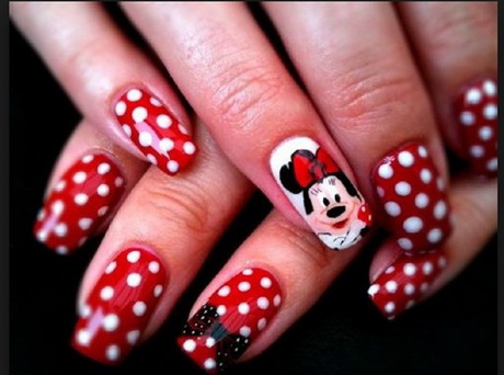 minnie-mouse-nail-art-24-5 Minnie mouse nail art