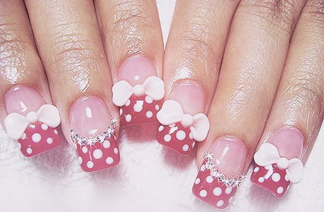 minnie-mouse-nail-art-24-7 Minnie mouse nail art