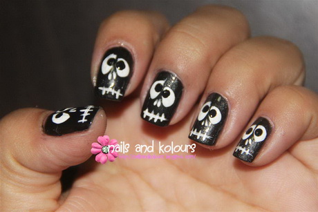 nail-art-black-50-8 Nail art negru