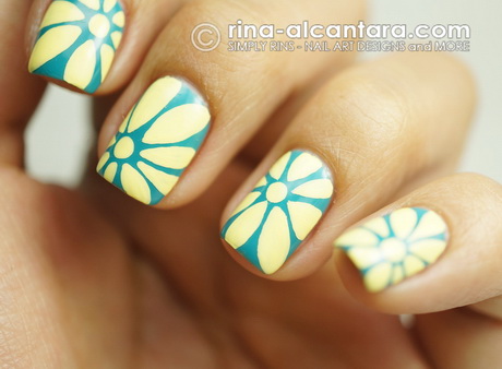 nail-art-design-flower-07-15 Nail art design floare