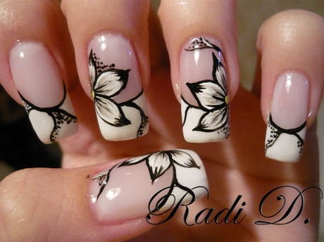 nail-art-design-flowers-56-3 Nail art design flori