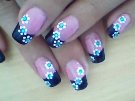 nail-art-design-flowers-56-7 Nail art design flori