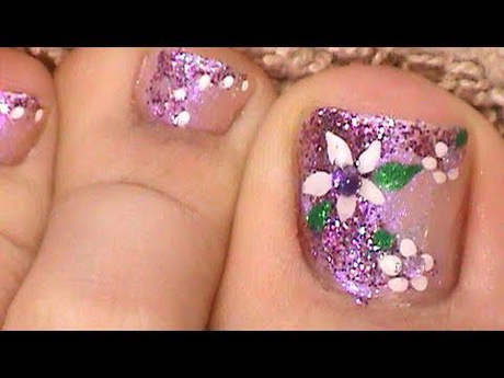 nail-art-design-for-toes-42-9 Nail art design pentru degetele de la picioare