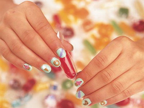 nail-art-designs-for-kids-38 Nail art modele pentru copii