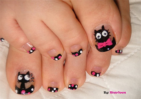 nail-art-designs-for-toes-39-2 Modele de unghii pentru degetele de la picioare