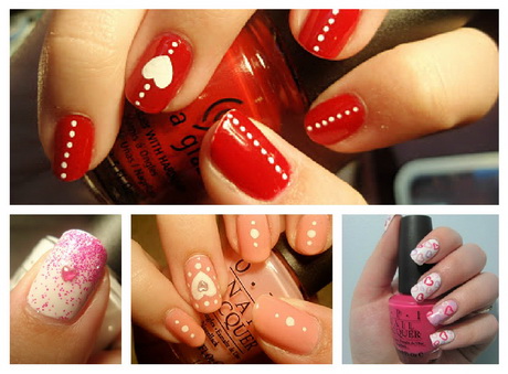 nail-art-designs-for-valentine-34-16 Nail art modele pentru valentine