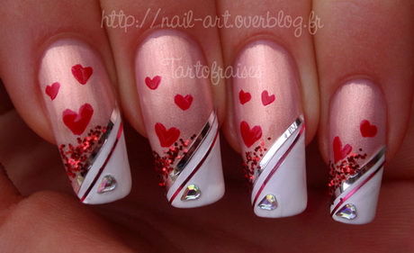 nail-art-designs-for-valentine-34-2 Nail art modele pentru valentine