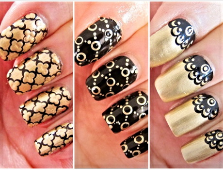 nail-art-designs-with-dotting-tool-78-6 Nail art designs cu dotting tool