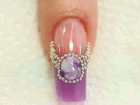 nail-art-designs-with-jewels-50 Modele de unghii cu bijuterii