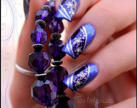 nail-art-designs-with-nail-polish-63-9 Nail art designs cu lac de unghii