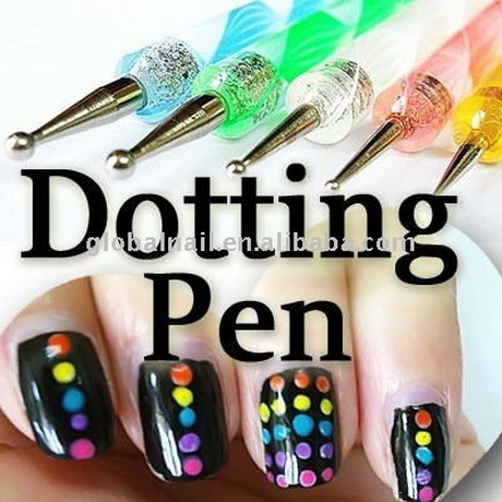 nail-art-designs-without-tools-10-17 Nail art modele fără instrumente