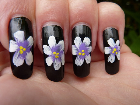 nail-art-flower-designs-93-16 Nail art modele de flori