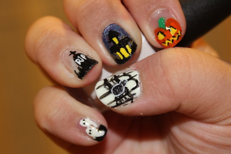 nail-art-for-halloween-30-12 Nail art pentru halloween