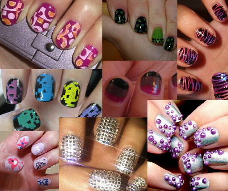 nail-art-for-short-nail-33-3 Nail art pentru unghii scurte