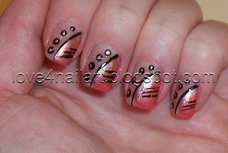nail-art-for-short-nails-for-beginners-08-17 Nail art pentru unghii scurte pentru incepatori